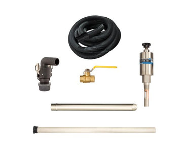 Basic 110 Gallon High Lift Reversible Drum Vac System